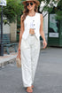 Solid Color Button Up V Neck Suit Vest
